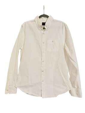 Todd Snyder Slim Favorite Oxford Shirt White Size Medium